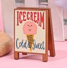 (image for) 2 Sided Ice Cream Standing Sign