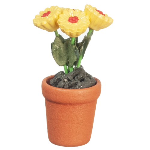 (image for) Yellow Daisies In Pot