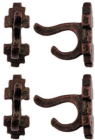 (image for) Bronze Wall Hooks 4pcs