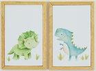 (image for) Dinosaur Picture Set 2pc