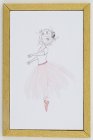 (image for) Framed Ballet Dancer Picture