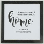 (image for) Home Wall Art Framed Picture