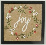 (image for) Joy Holiday Framed Picture