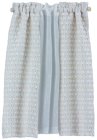 (image for) Ecru Basket Weave Drapes Curtains w/ Shears