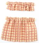 (image for) Cafe Curtains Mauve Plaid