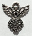 (image for) Silver Angel Ornament