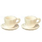 (image for) Victorian Cup & Saucer Set 4pc