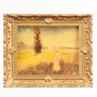 (image for) Monet Painting Framed