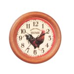 (image for) Wooden Clock Rooster