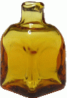 (image for) Amber Iodine Bottle Diamond Shape