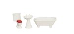 (image for) 1/2in Scale Bathroom Set - 3pc