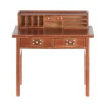 (image for) Mission Style Writing Desk - Walnut