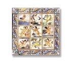 (image for) Cherub Collage Picture Mosaic Tile Sheet