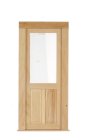 (image for) French Raised Panel Single Pane Dollhouse Door