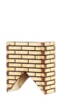 (image for) Unfinished Wood Brick 45 Degree Chimney