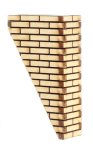 (image for) Unfinished Wood Brick 60 Degree Chimney