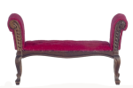 (image for) Red Fabric Settee