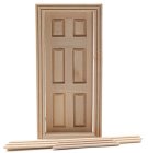 (image for) 1/2in Scale 6 Panel Door