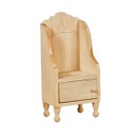 (image for) Potty Chair Unfinished Wood