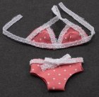 (image for) Bikini Pink w/ White Polka Dots