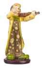 (image for) Clown w/ Violin Figurine on Base