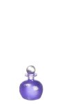 (image for) Tall Purple Round Vanity Bottles Plastic 12pc