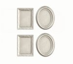 (image for) Assorted Silver Frames 4pc