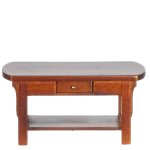 (image for) Mission Style Sofa Table - Walnut