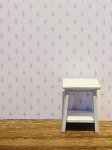 (image for) Pink Diamonds Dollhouse Wallpaper 3pc