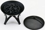 (image for) Working LED Firepit - Black