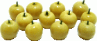 (image for) Yellow Apples 12pc