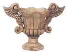 (image for) Winged Angel Urn Gray Ancient