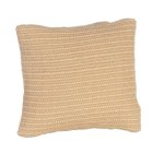 (image for) Throw Pillow Tan Ribbed