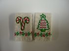 (image for) Towel Set Candy Canes & Christmas Tree