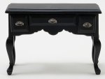 (image for) 3 Drawer Desk - Black