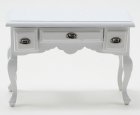 (image for) 3 Drawer Desk - White