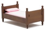 (image for) Single Bed - Walnut