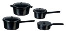 (image for) 8pc Black Enamel Cookware