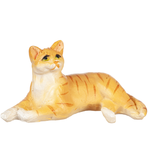 (image for) Orange Laying Cat