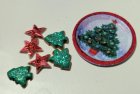 (image for) Holiday Cookies & Decorated Tree Paper Plate