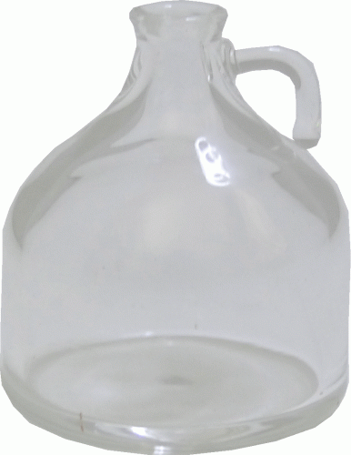 (image for) Large Clear Glass Jug w/Handle