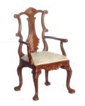 (image for) Armchair Georgian - Walnut