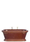 (image for) Old Fashioned Bathtub - Walnut