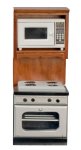 (image for) Oven w/ Microwave Cabinet - Walnut