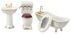 (image for) Fancy Bathroom Set 4pc