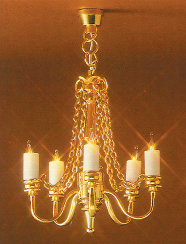 (image for) 12v 5-Arm Chandelier