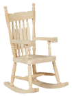 (image for) Unfinished Rocking Chair