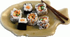 (image for) Sushi on Fish Plate