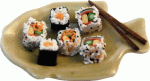 (image for) Sushi on Fish Plate