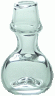 (image for) Clear Glass Onion Bottle